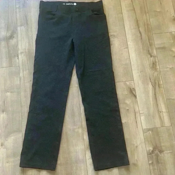 Betabrand Charcoal Bootcut Dress Pant Yoga Pant Sz Large Petite - Picture 6 of 11